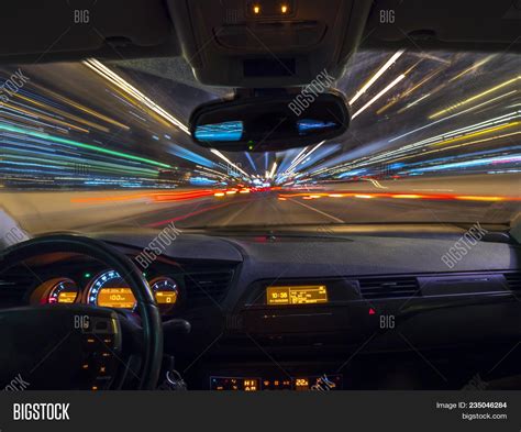 car driving fast speed image photo  trial bigstock