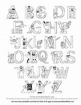 Coloring Alphabet Pages Sesame Street Letter Printable Kids Printables Letters Letterland Sheets Printables4kids Abc Activities Sheet Preschool Book Word Search sketch template
