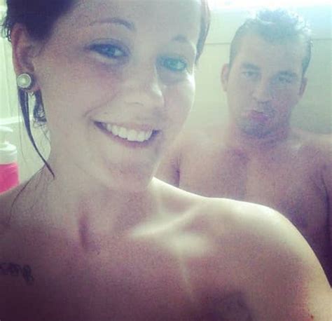 jenelle evans nathan griffith shower selfie too cute or tmi the hollywood gossip
