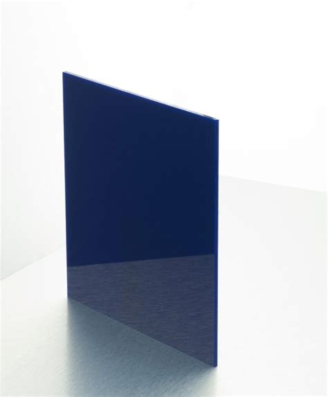 mm dark blue acrylic sheet cut  size