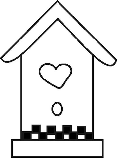 birdhouse coloring pages  kids updated
