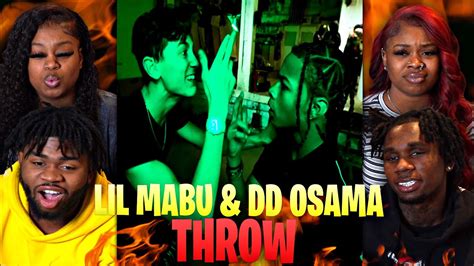 Lil Mabu And Dd Osama Throw Official Music Video Reaction Youtube