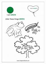 Coloring Green Pages Blue Things Red Colors Yellow Color Purple Learn Orange Megaworkbook Gray Etc sketch template