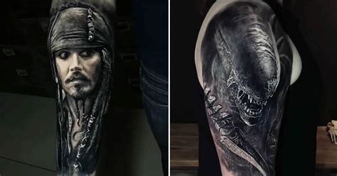realistic tattoos by eliot kohek may make you want to get
