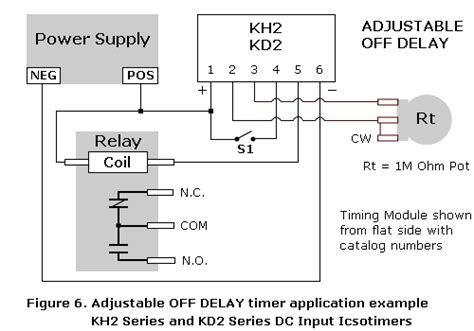 ics time delay module applications  wiring