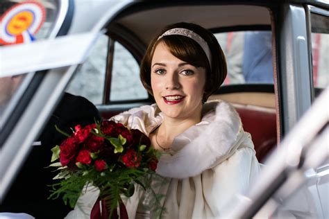 here s your first look at call the midwife s barbara in her wedding dress good housekeeping