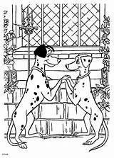 Pongo Perdita Coloring Pages Disney 101 Dalmatians Hellokids Et Print Color Kids sketch template