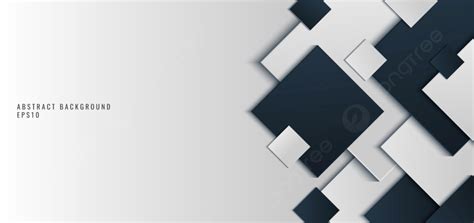 sjabloon banner webdesign achtergrond blauw en wit vierkante vorm met