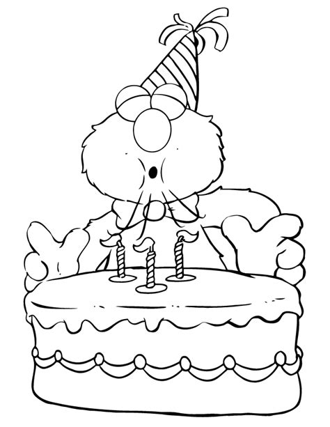 elmo birthday coloring pages  print happy birthday coloring pages