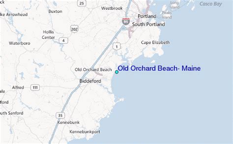 map   orchard beach maine maping resources