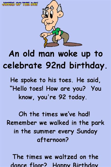 An Old Man Woke Up To Celebrate 92nd Birthday Birthday