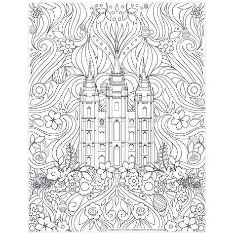picture lds coloring