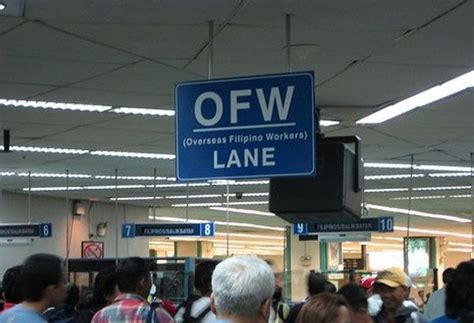 ofws exempted  airport terminal fee starting march philstarcom