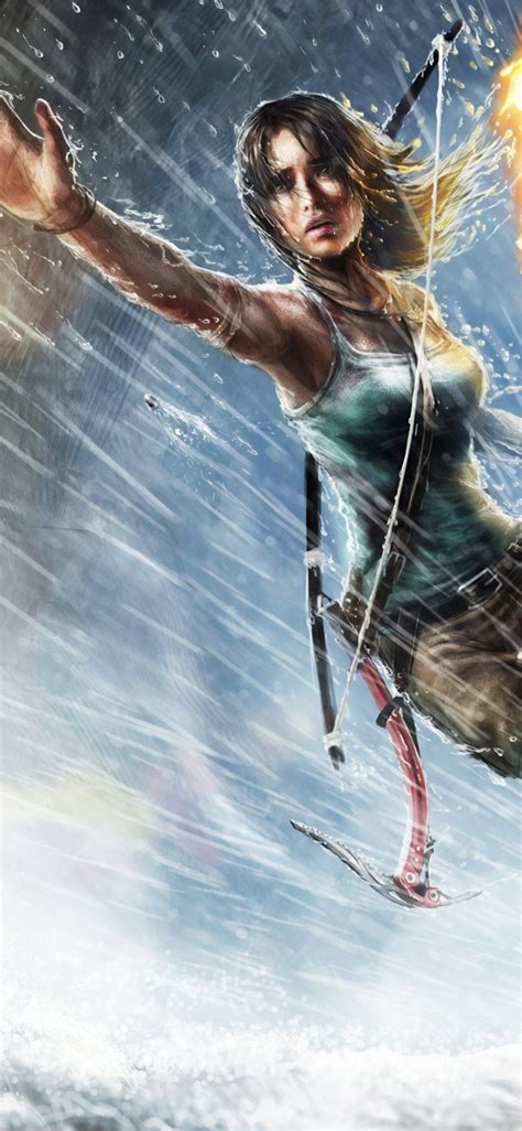 Lara Croft Tomb Raider Art 4k Iphone Wallpapers Free Download