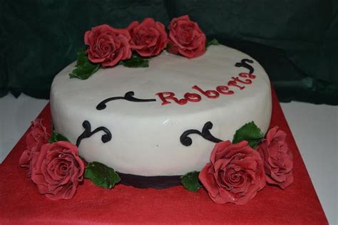 happy birthday roberta decorated cake  lupi cakesdecor