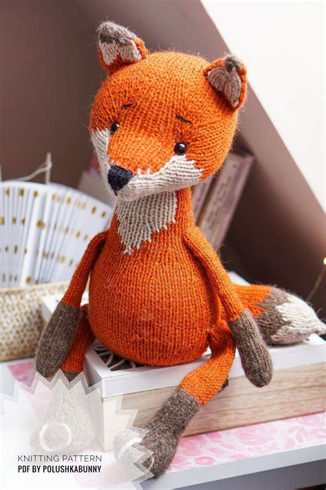 Pin On Fox Knitting Pattern