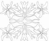 Lillies Outline Coloring Supercoloring Categories sketch template