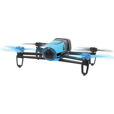 parrot bebop drone quadcopter  skycontroller bundle blue pf