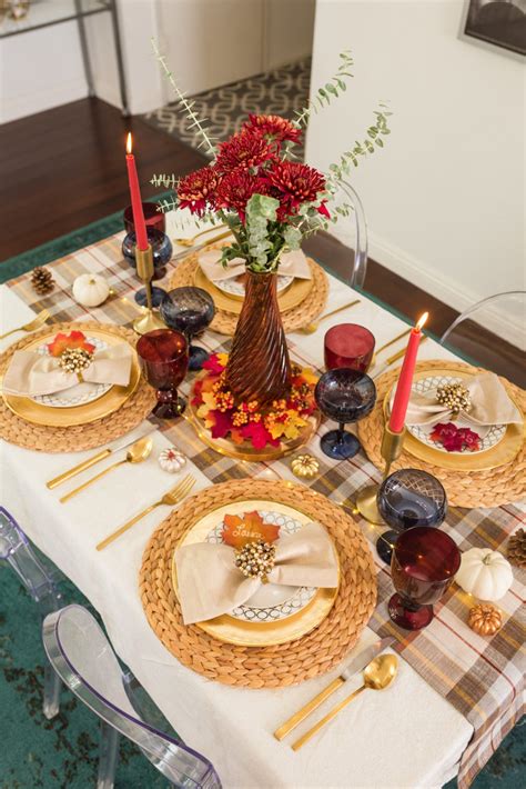 easy thanksgiving table setting ideas holidays laura lily