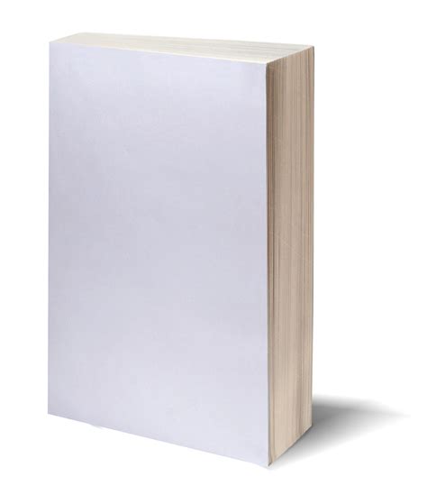 blank book cover template