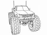 Monster Truck Coloring Pages Printable Chevy S10 Ford Color Lifted Max Drawing Print Pickup Car Silverado Wecoloringpage Trucks Chevrolet Getdrawings sketch template