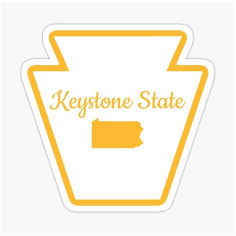 keystone state sticker  sale  danthenavyman redbubble