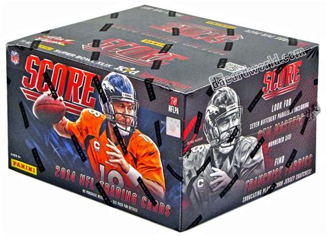 score football  pack box da card world