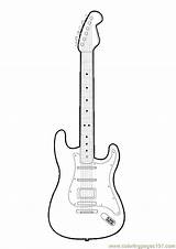 Template Epiphone sketch template