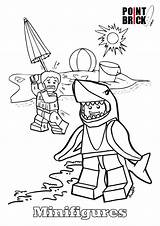 Colorare Minifigures Pointbrick Disegno Natale Ninjago sketch template