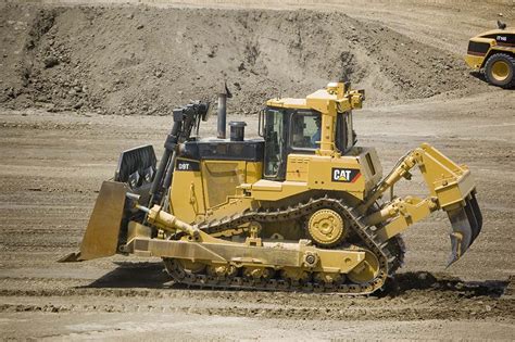 bulldozers  extremely powerful tracked vehicles