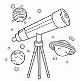 Telescope Astronomy 30seconds Tip sketch template