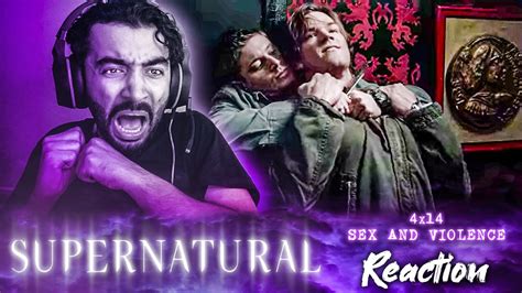 Supernatural Reaction 4x14 Sex And Violence Youtube