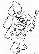 Muppet Babies Baby Coloring Pages Disney sketch template