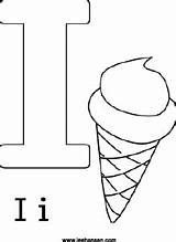 Letter Coloring Pages Alphabet Preschool Ice Cream Printable Sheet Letters Print Activities Color Leehansen Worksheets Icecream Sheets Hubpages Craft Kids sketch template