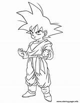 Gohan Coloring Dragon Ball Pages Kids Printable Dbz Cool Goten Gotenks Drawing Simple Colouring Color Library Clipart Print Popular Hmcoloringpages sketch template
