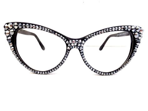 crystal cat eye glasses these are reading glasses so cool fashion