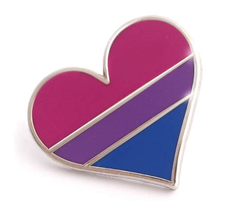 Bisexual Pride Pin Gay Lapel Pin Bisexual Flag Pin By Compocopop