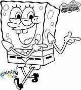 Spongebob Coloring Squarepants Pages Printable Pdf Drawing Colouring Kids Color Characters Bob Sponge Birthday Drawings Cartoon Sheets Print Getcolorings Collection sketch template