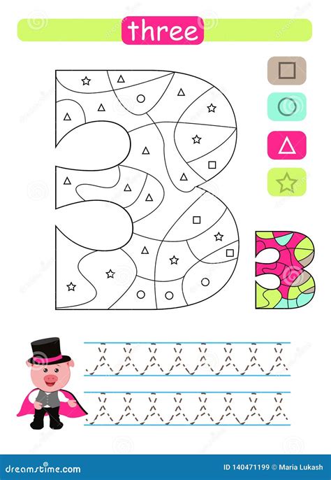 coloring learning numbers
