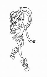 Monster High Coloring Robecca Pages Cool Getcoloringpages sketch template