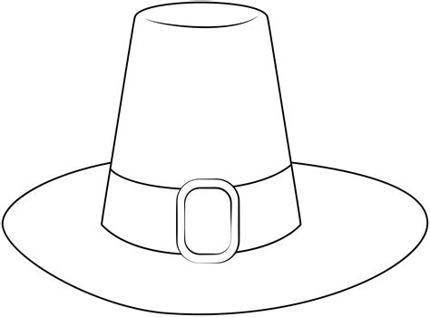 pilgrim hat printable template  printable papercraft templates