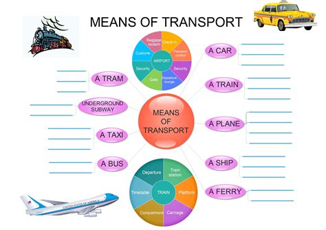 speak  means  transport games  learn english games