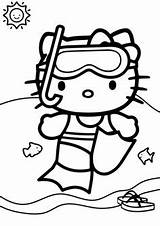 Nerd Coloring Hello Kitty Pages Getcolorings sketch template
