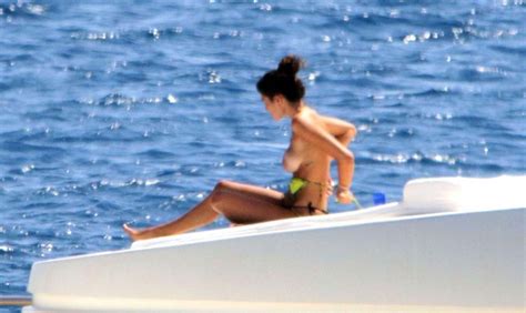 Francesca Sofia Novello Nude Tits On The Yacht Scandal