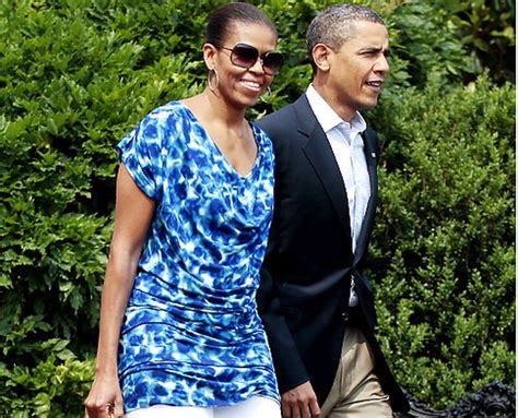 Michelle Obama Wear 29 99 Gap Dress To Camp David First Lady Wears