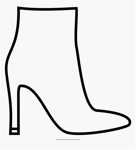 high heel shoes coloring pages
