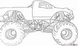Monster Truck Coloring Pages Draw Trucks Drawing Kids 4x4 Coloriage Digger Grave Printable Jam Step Print Cars Boys Dragoart Speed sketch template