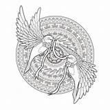Hirondelles Colorare Golondrinas Adulte Disegni Ruban Uccelli Adultos Aves Adolescent Mandalas Adulti Cerchi 123rf Cerchio Coloriages Jolies Adultes Justcolor Nggallery sketch template