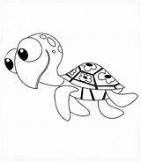 Coloring Pages Nemo Turtle sketch template