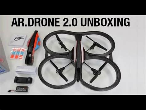 ardrone  unboxing youtube